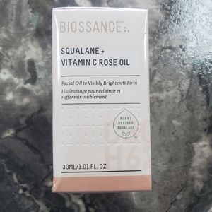 Biossance Squalane + Vitamin C Rose Oil NEW 1.01oz WHS Fast/Free shipping